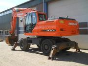 КОЛЕСНЫЙ ЭКСКАВАТОР Doosan DX210W Год выпуска:2008 Наработка:4110 м/ч