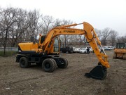 Экскаватор колесный Hyundai r140w 2012г