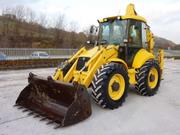 Услуги челюстного эксковатора -погрузчика New Holland LB 115