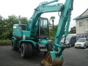  Продается колесный экскаватор Kobelco SK125W-3 2006год 0, 51куба ковш