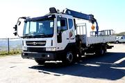 Daewoo F8CJF с краном-манипулятором Hiab 190T