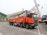 Автобетононасос ZOOMLION 63X-6RZ на шасси SCANIA G470