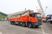 Автобетононасос ZOOMLION 63X-6RZ на шасси SCANIA,  2013г.