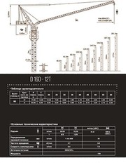 Башенный кран Yong Li D160-12т 2016 года