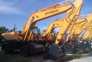 Колесный экскаватор HYUNDAI R210W-9S