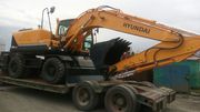 Колесный экскаватор Hyundai R180W-9S 2017 год